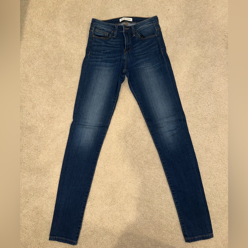 Flying Monkey Dark Blue Skinny Jeans